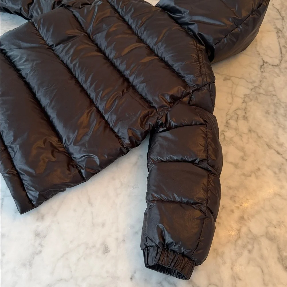 Limited Edition Moncler x Batman Kids Black Puffer Jacket